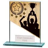 Mustang Achievement Jade Glass Award