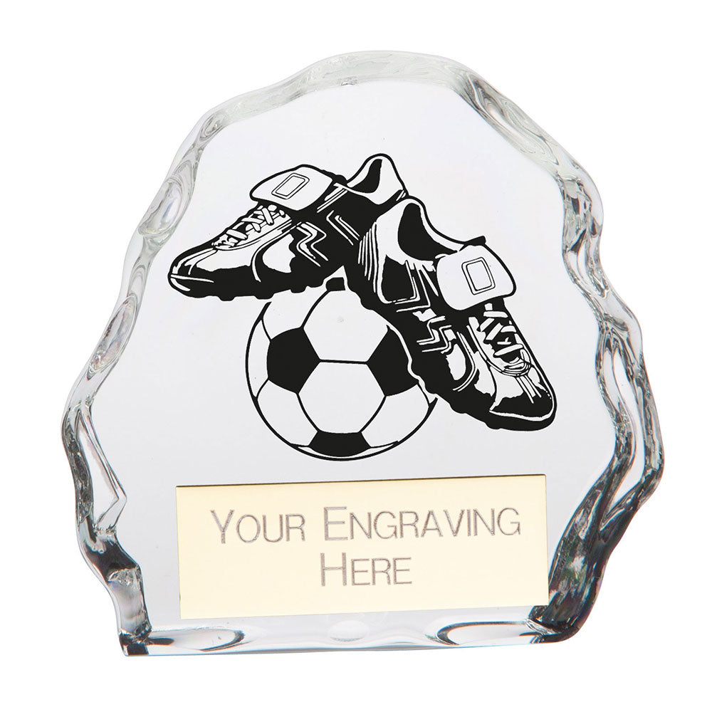 Mystique Football Glass Award