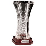 Lindisfarne St Theodore Crystal Vase