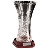 Lindisfarne St Theodore Crystal Vase
