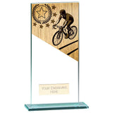 Mustang Cycling Jade Glass Award