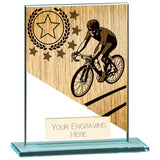 Mustang Cycling Jade Glass Award