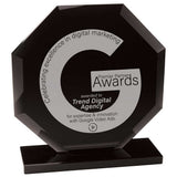 Octave Glass Award Jet Black
