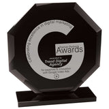 Octave Glass Award Jet Black