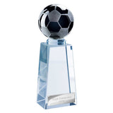 Cataclysm Football Glass Black & Clear