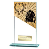 Mustang Martial Arts Jade Glass Award