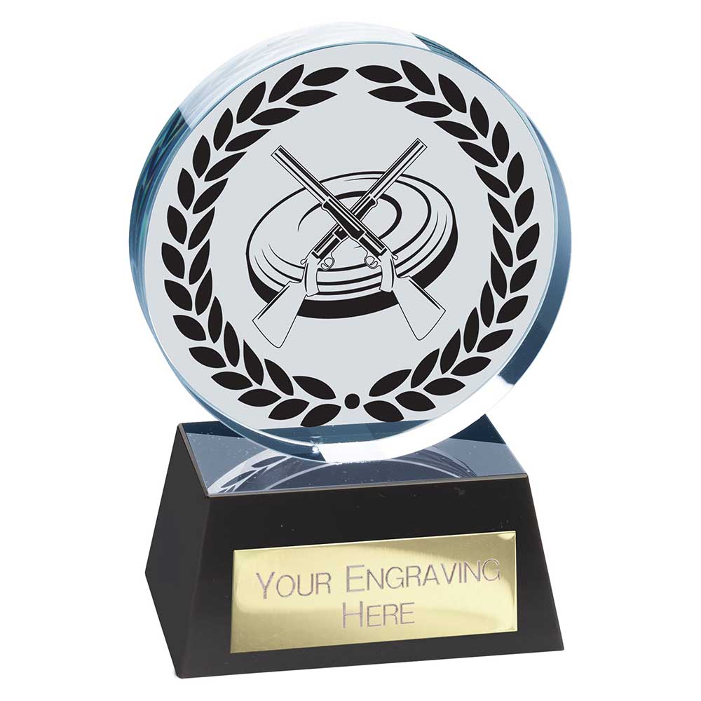 Emperor Clay Pigeon Crystal Award