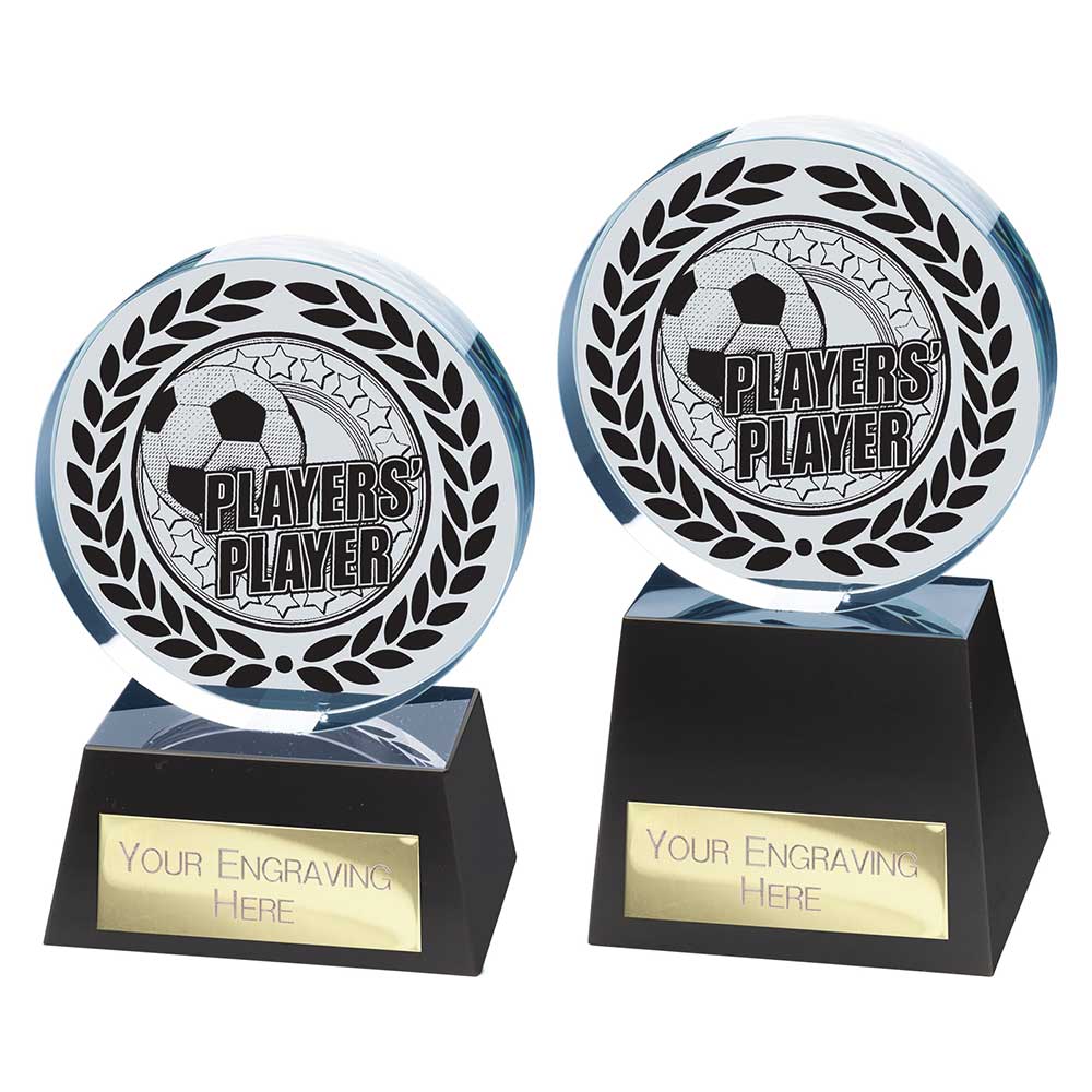 Emperor Players Player Crystal Award - Trophies - Prudhoe Rosettes