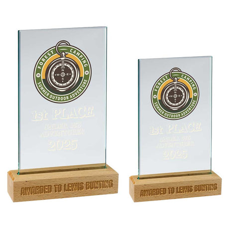 Kraken Glass - Trophies - Prudhoe Rosettes
