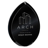 Supremacy Crystal Award Carbon Black