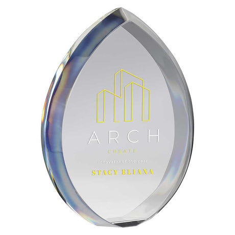 Supremacy Crystal Award Ice Clear