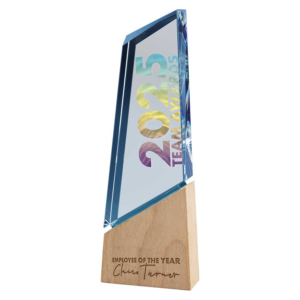 Mountain Peak Glass Award