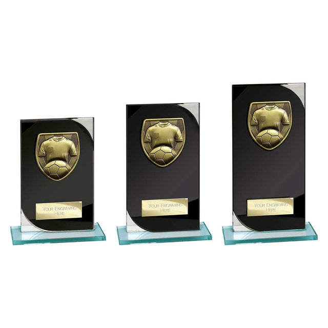 Seismic Cobra Football Black & Silver - Trophies - Prudhoe Rosettes