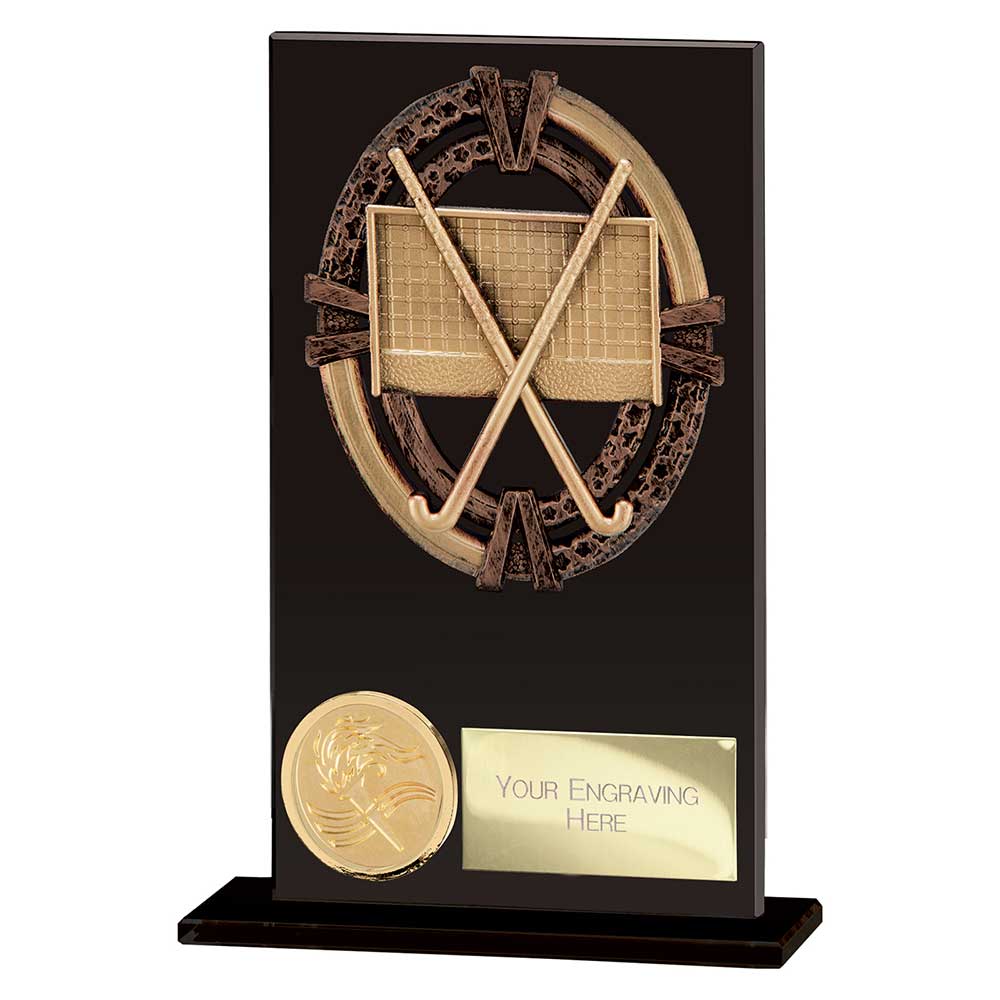 Maverick Hero Field Hockey Glass Award J