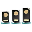 Seismic Multisport Glass Black & Silver - Trophies - Prudhoe Rosettes