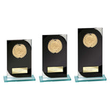 Seismic Multisport Glass Black & Silver - Trophies - Prudhoe Rosettes