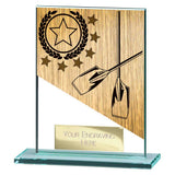 Mustang Rowing Jade Glass Award