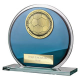Seismic Superstar Football Circle Plaque (Various Colour Options)