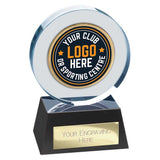 Emperor Multisport Crystal Award Clear & Black