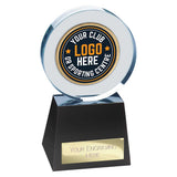Emperor Multisport Crystal Award Clear & Black