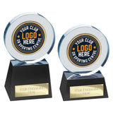 Emperor Multisport Crystal Award Clear & Black