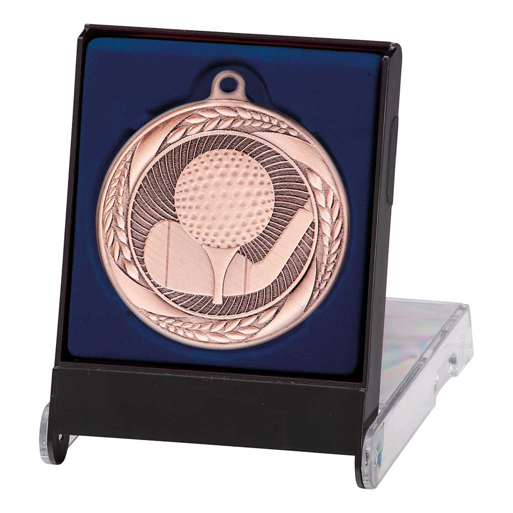 Typhoon Golf Medal & Box