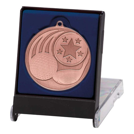 Iconic Golf Medal & Box