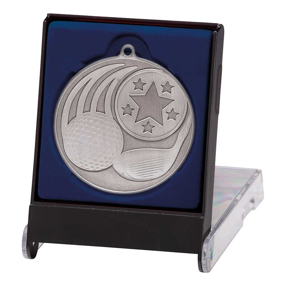Iconic Golf Medal & Box