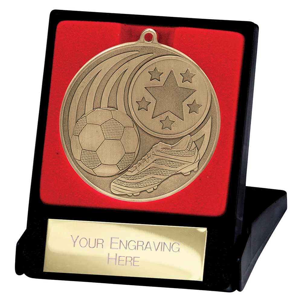 Iconic Football Medal & Box