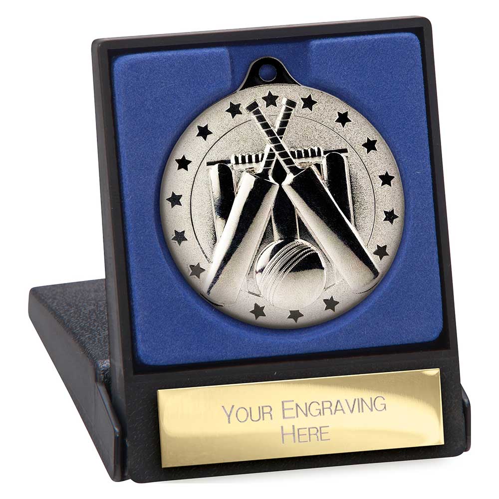 Cascade Stars Cricket Medal & Box