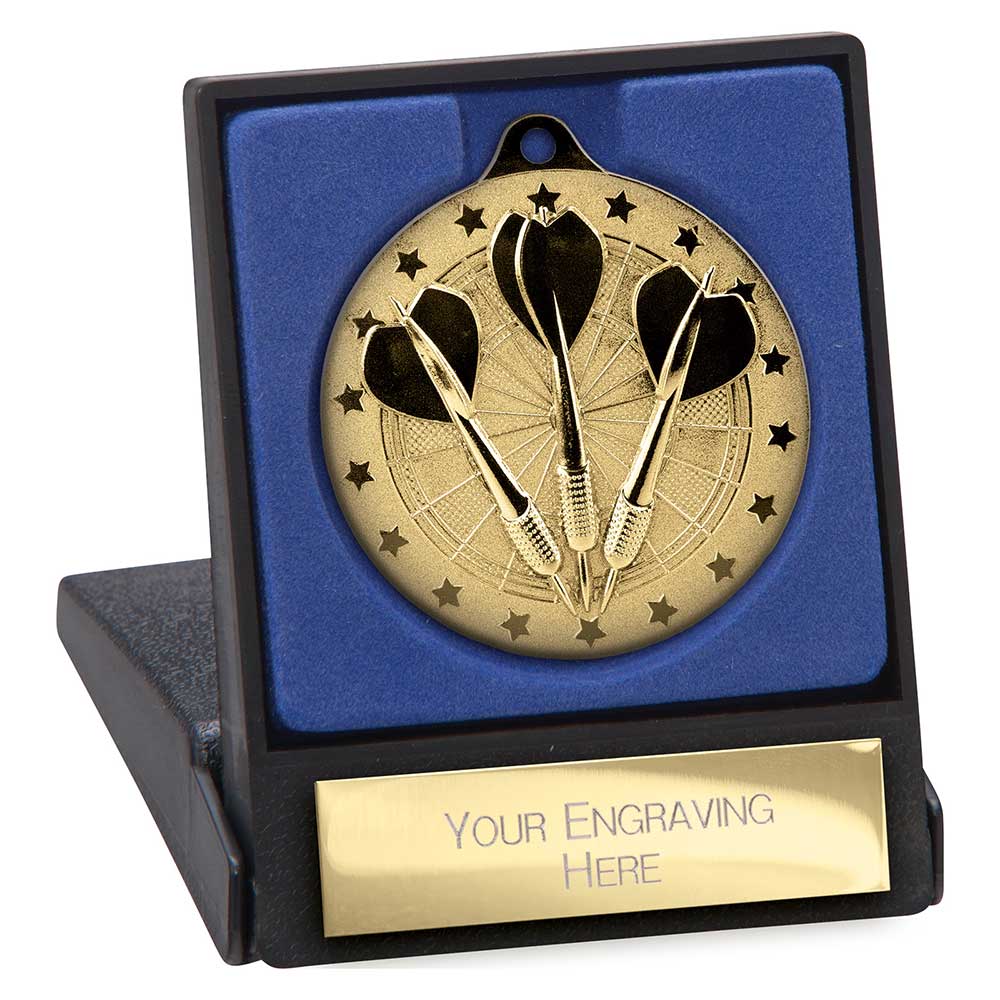 Cascade Stars Darts Medal & Box