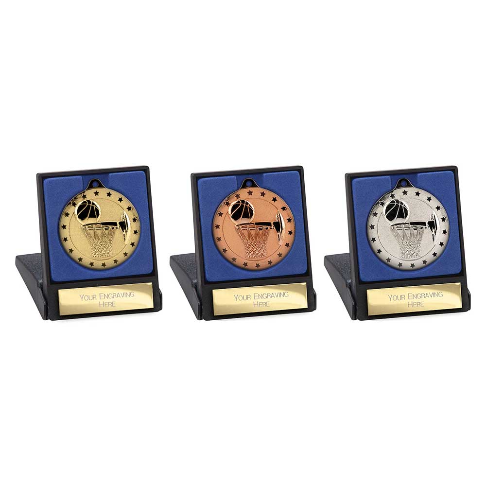 Cascade Stars Basketball Medal & Box