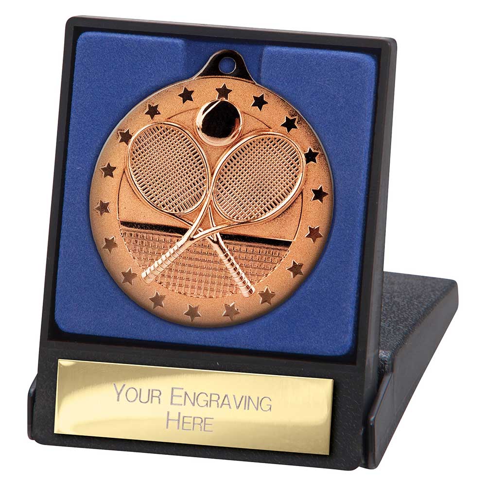 Cascade Stars Tennis Medal & Box