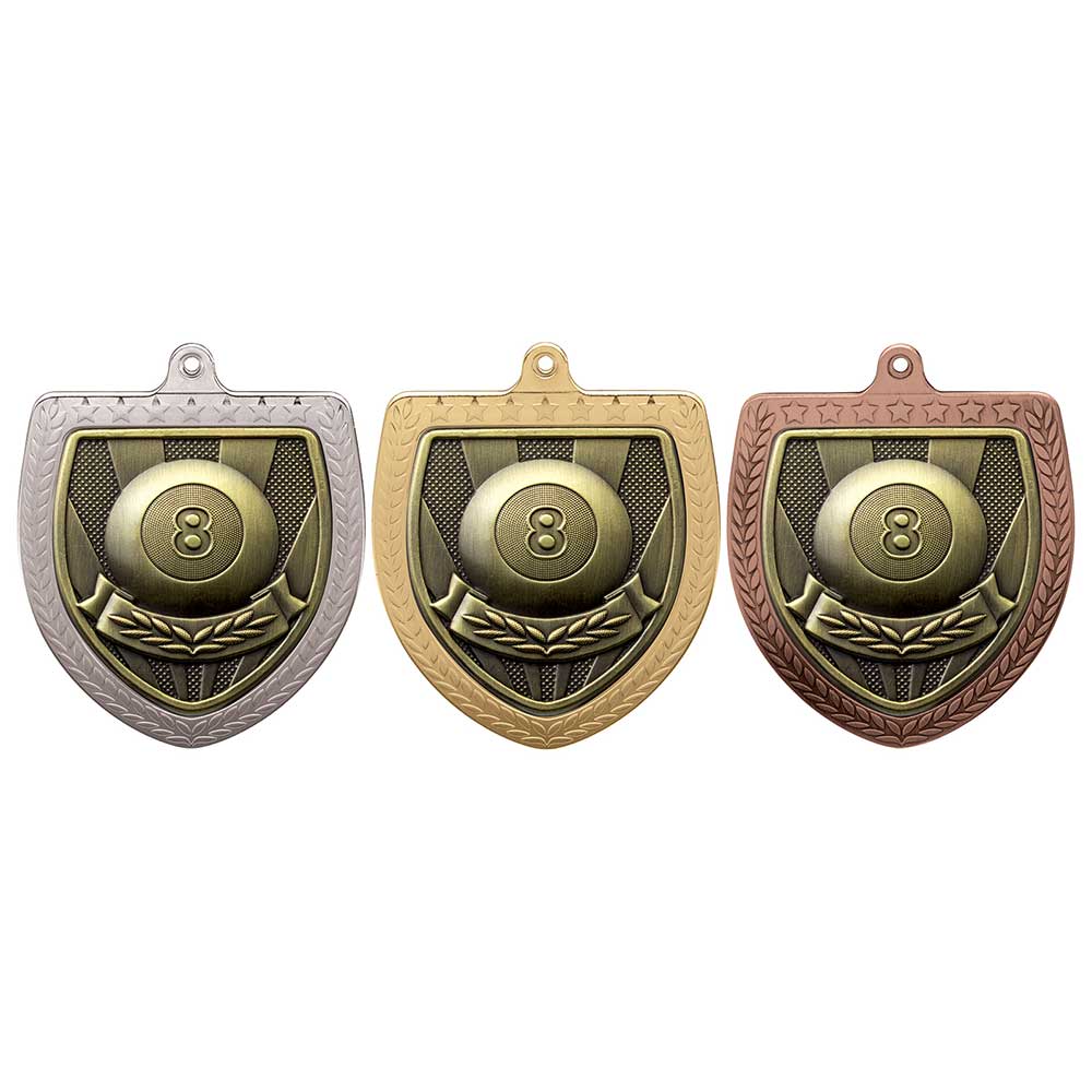 Cobra Pool Shield Medal - Medals - Prudhoe Rosettes