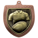 Cobra Rugby Shirt & Ball Shield Medal