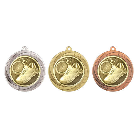 Superstar Running Medal - Medals - Prudhoe Rosettes