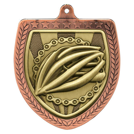 Cobra Cycling Shield Medal