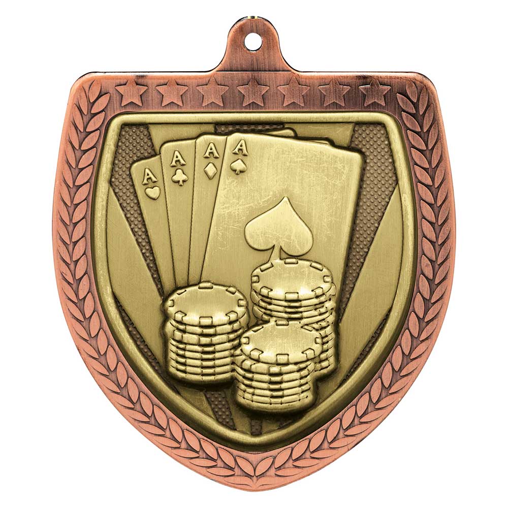 Cobra Cards Shield Medal