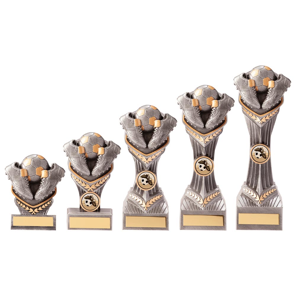 Falcon Football Boot & Ball Award - Trophies - Prudhoe Rosettes