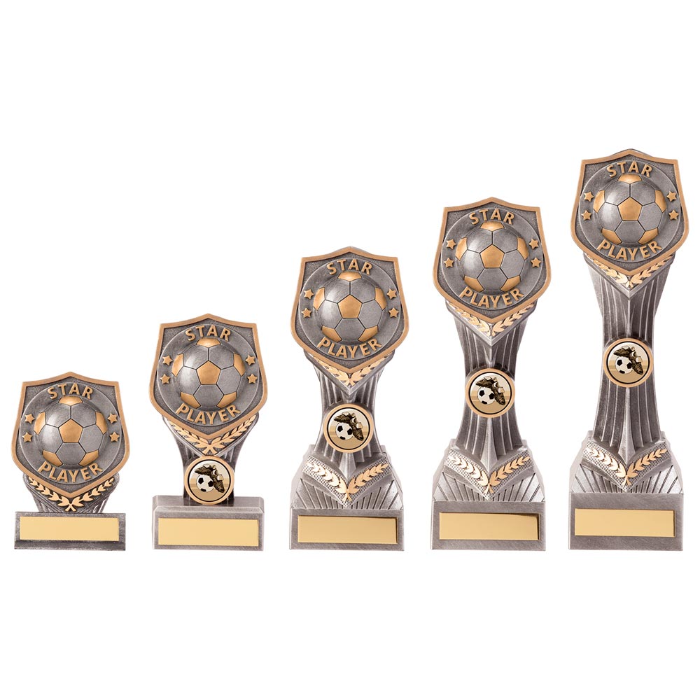 Falcon Football Star Player Award - Trophies - Prudhoe Rosettes