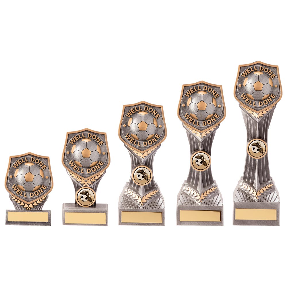 Falcon Football Well Done Award - Trophies - Prudhoe Rosettes