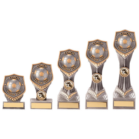 Falcon Football Coach - Thank You Award - Trophies - Prudhoe Rosettes
