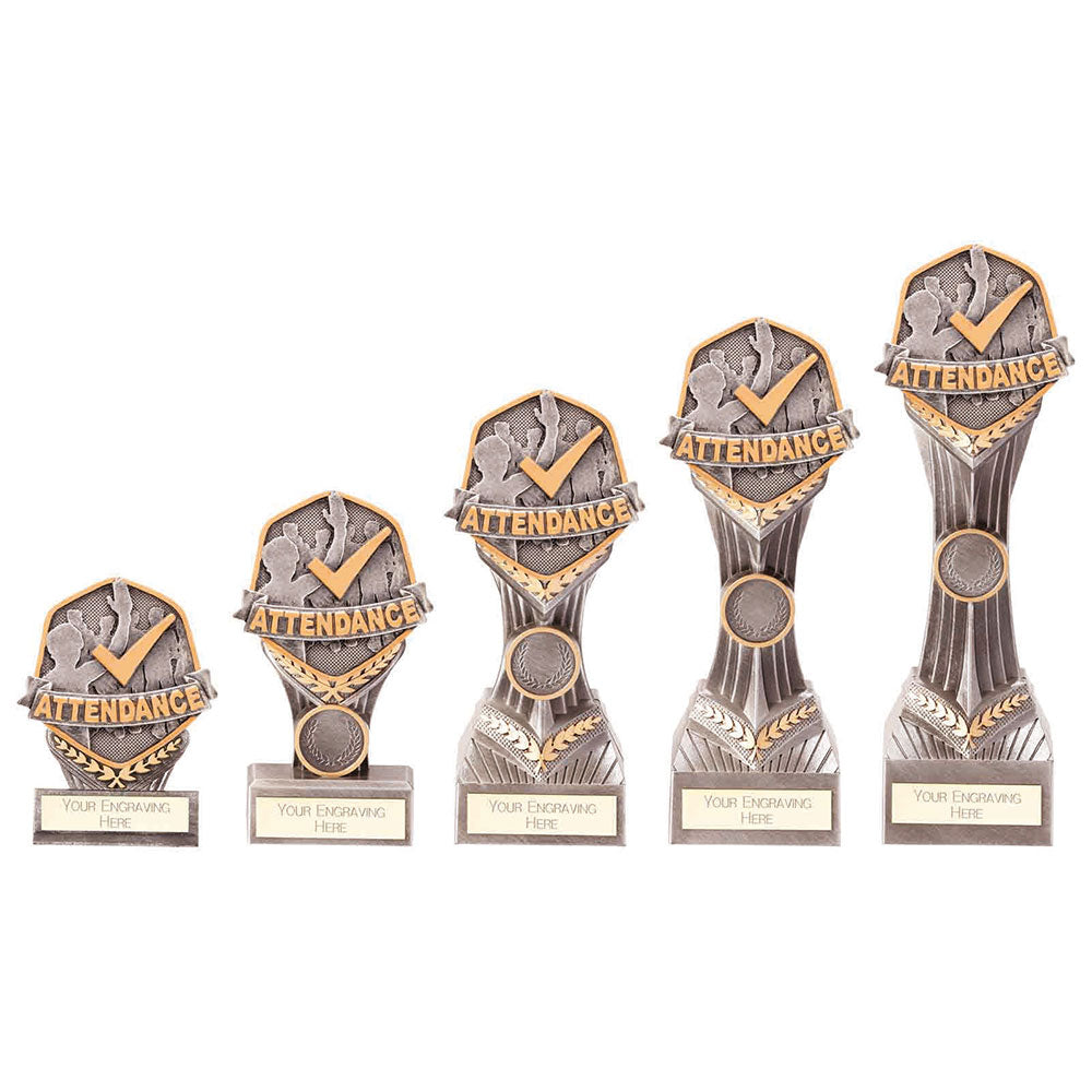 Falcon Attendance Award - Trophies - Prudhoe Rosettes