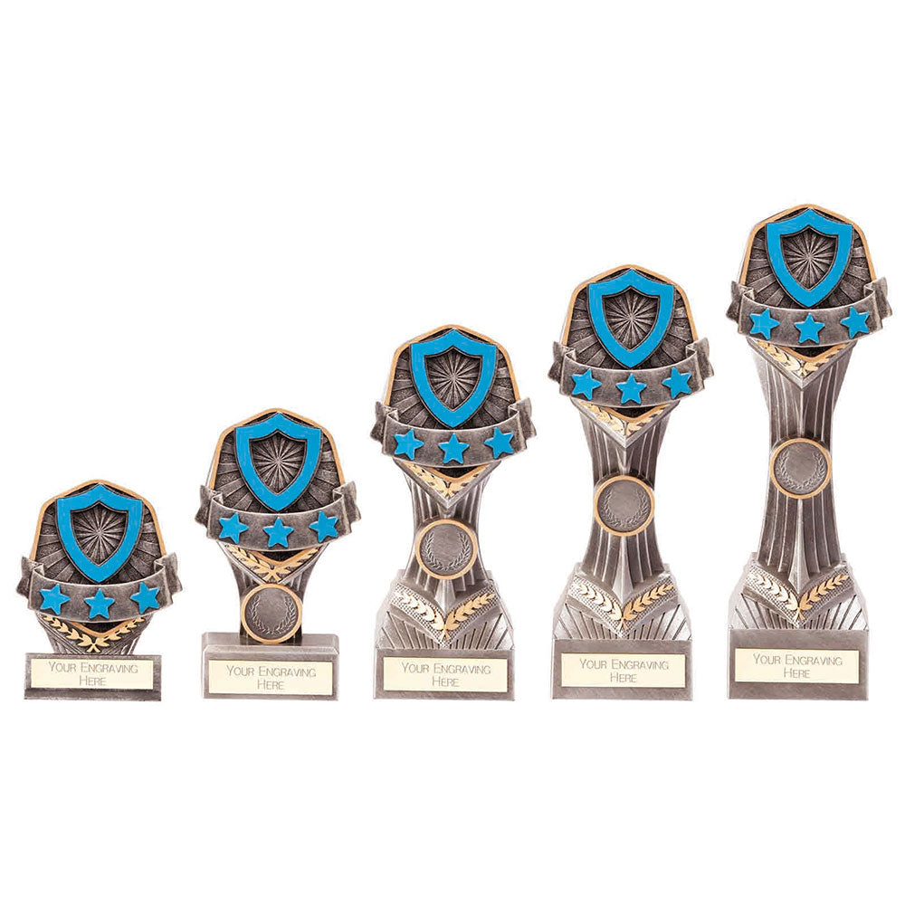 Falcon School House Blue Award - Trophies - Prudhoe Rosettes