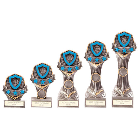 Falcon School House Blue Award - Trophies - Prudhoe Rosettes
