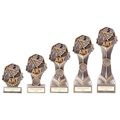 Falcon School Art Award - Trophies - Prudhoe Rosettes