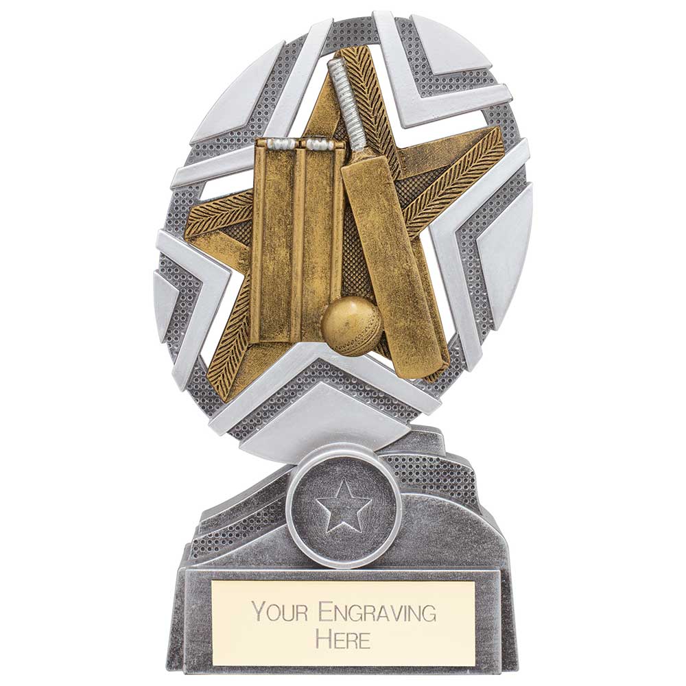 The Stars Cricket Plaque Award