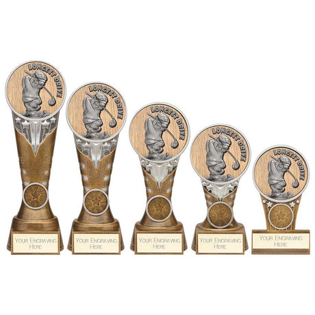 Ikon Goof Balls Longest Drive Award - Trophies - Prudhoe Rosettes