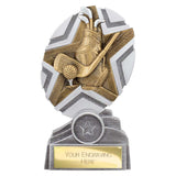 The Stars Golf Bag Award Silver & Gold