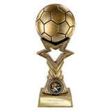 Star Breaker Football Award Metallic Antique Gold